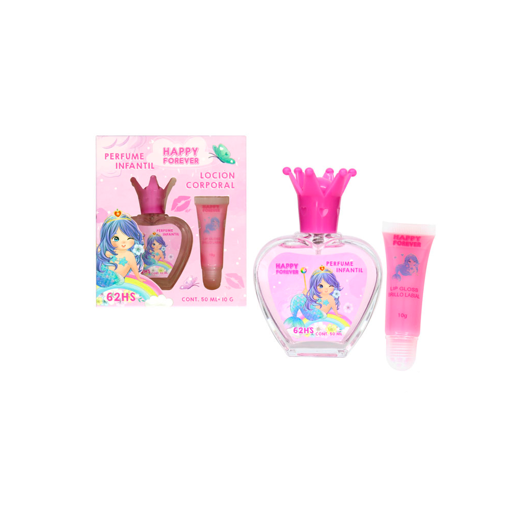 Perfume Infantil + Brillo de Labios