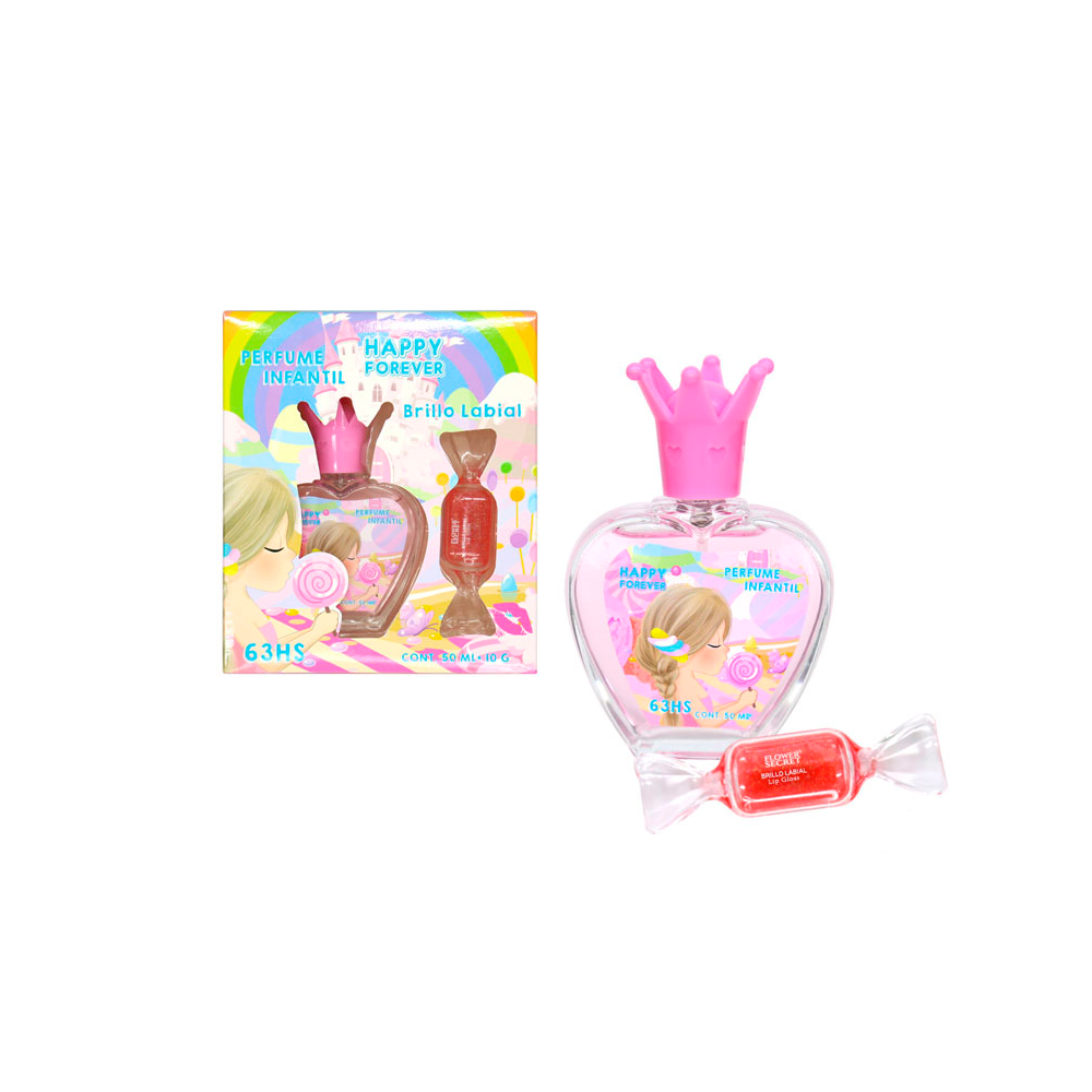 Perfume Infantil + Brillo de Labios