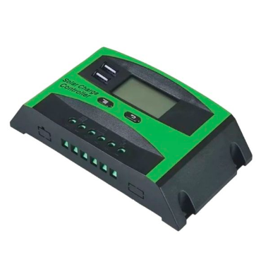 regulador de carga solar digital 12v 24v 50a