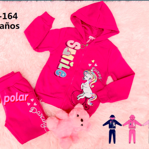 Buzos Completos con Polar de Niña