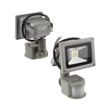 luz foco proyector 10w con sensor de movimiento 