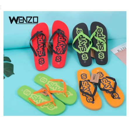 chanclas de hombre estampadas skype