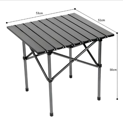 mesa plegable para camping portatil