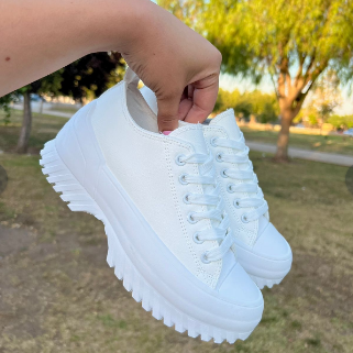 ZAPATILLAS ECO CUERO MUJER