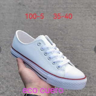 ZAPATILLAS ECO CUERO MUJER