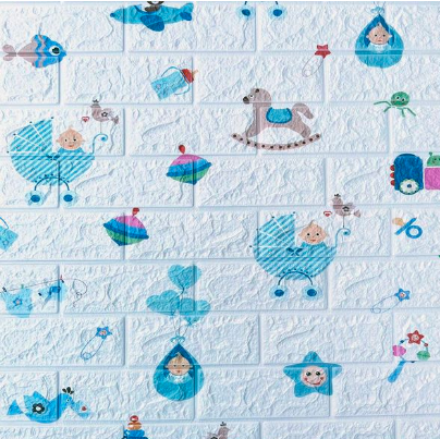 paquete 10 pegatinas de pared de espuma para bebes niños