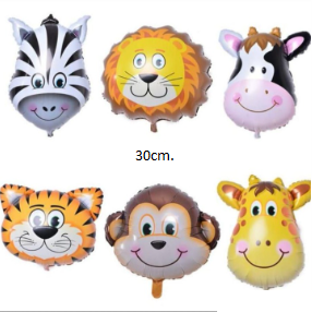 GLOBO ANIMALES SURTIDO 30CM