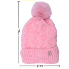 GORROS  CON  PON PON DE INVIERNO