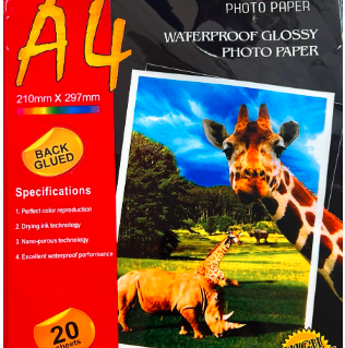Papel foto Adhesivo 135gr