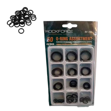 set de gomas para sellar o-ring 50 piezas