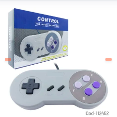 JOYSTICK DISEÑO TIPO SUPER NINTENDO