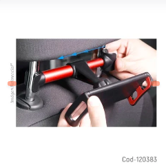 PORTA SMARTPHONE/TABLET PARA CABECERA DE AUTO