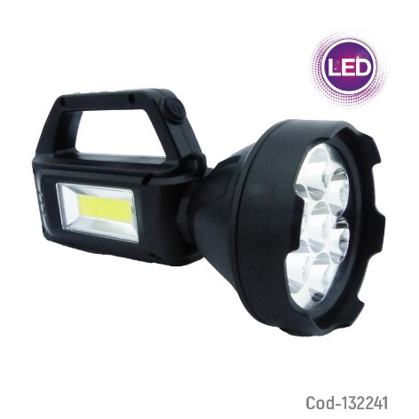 Linterna Solar Led + 1 COB Modelo YD899-7 USB Recargable.