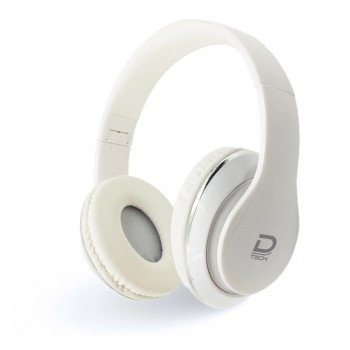 AUDIFONO BASICO CABLE BLANCO DATATECH