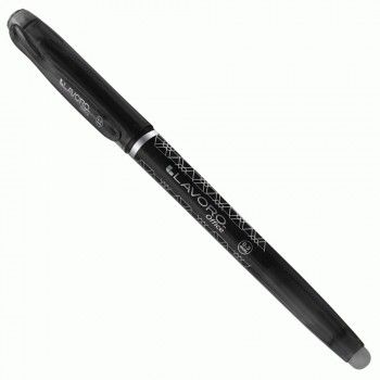 LAPIZ TINTA GEL BORRABLE 0.7MM NEGRO 12 UNIDADES LAVORO